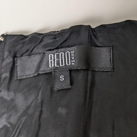 Bedo Black Strapless Bubble Dress Small - Picture 16 of 16